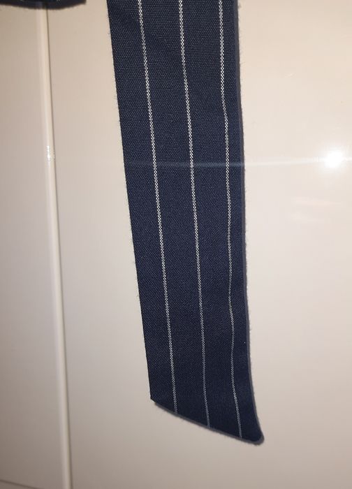 Marynarka damska żakiet granatowa srebrna nić Sinsay rozmiar S