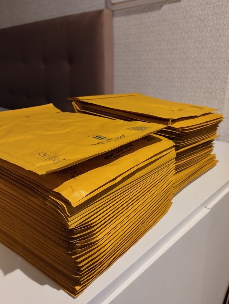 Envelopes almofadados