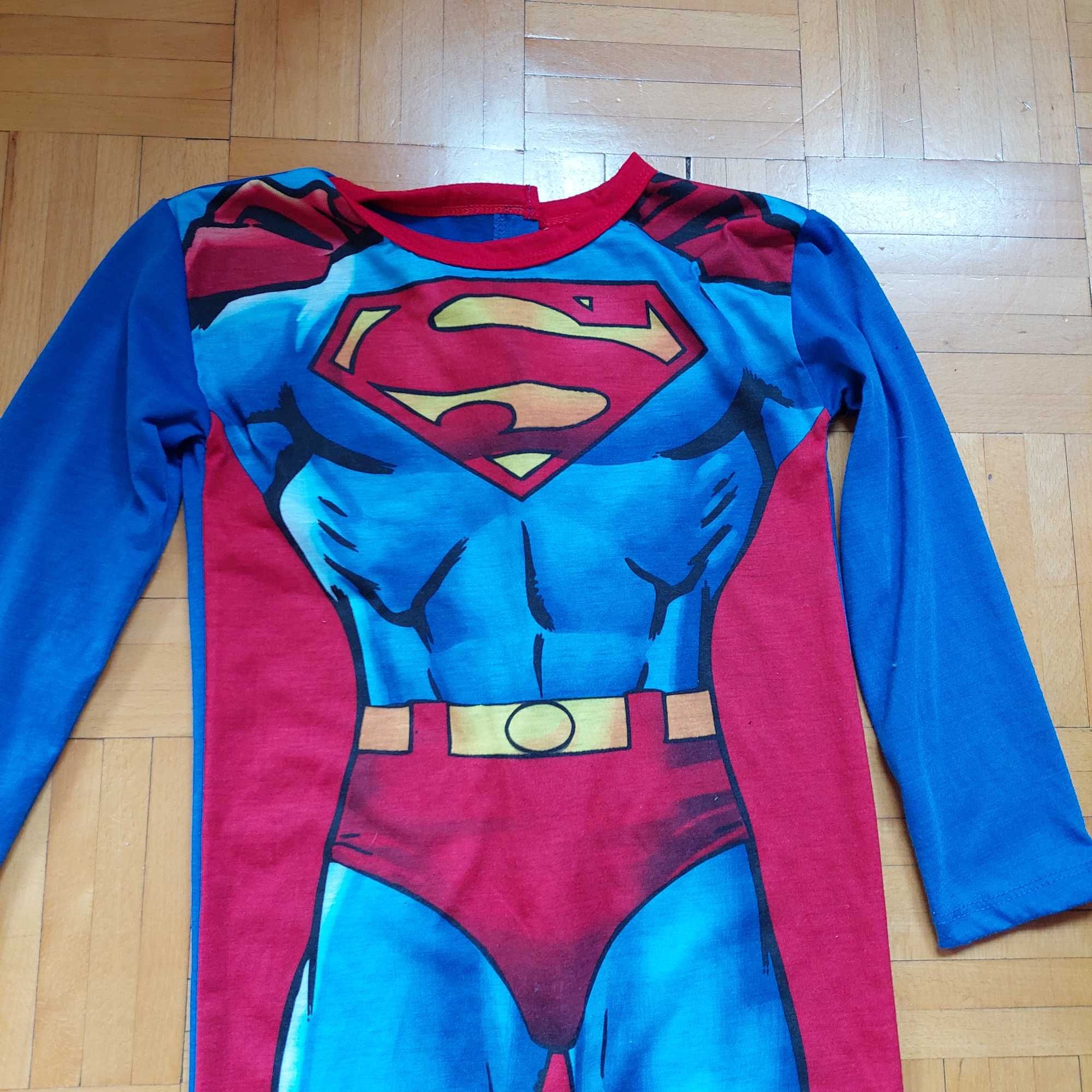 Superman strój kostium przebranie rozm. 5-6 lat