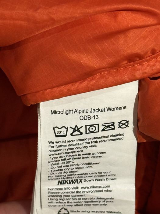 Kurtka damska Rab microlight M