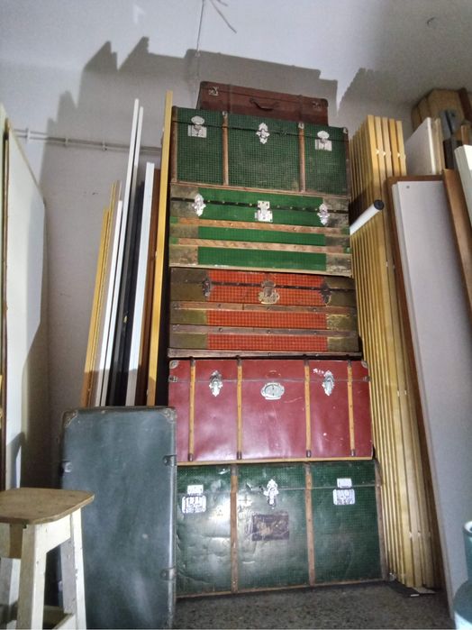 Malas e baus antigos