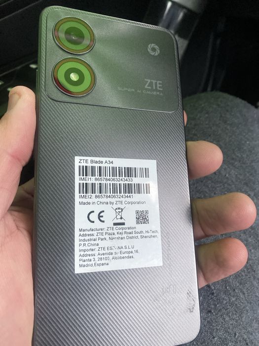 Telemovel ZTE Blade A34