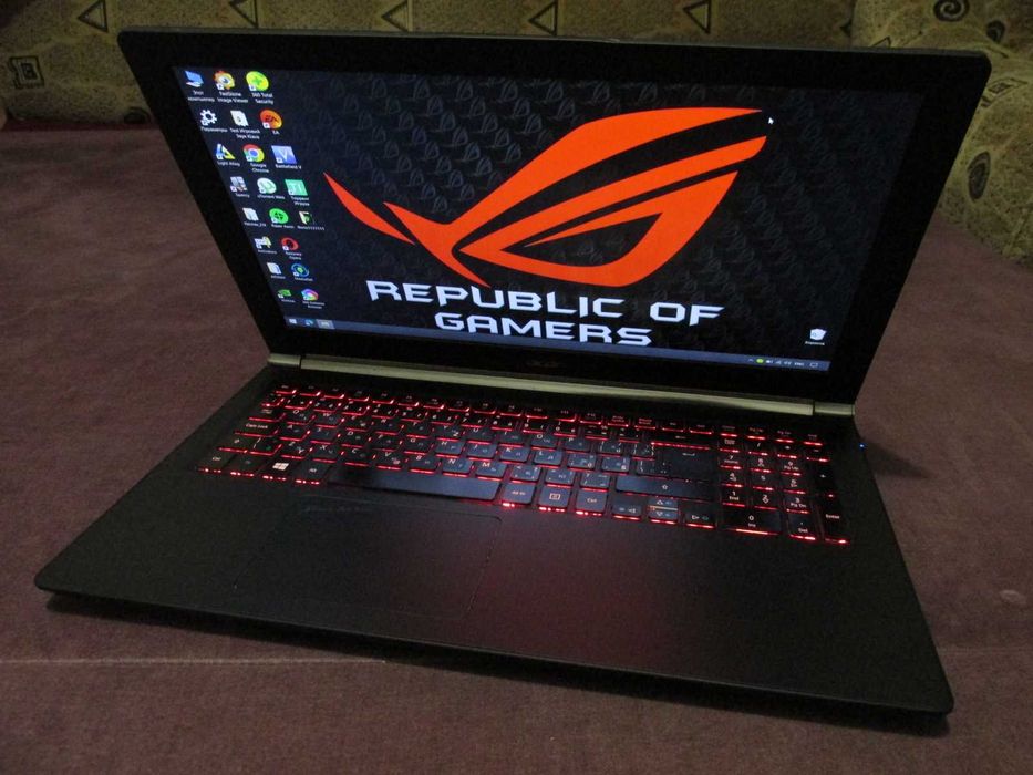 ІГРОВИЙ ТОП Acer Nitro 4K!! /+i7 8 ядр-3.8Ghz+Geforce GTX 4Gb+16Gb