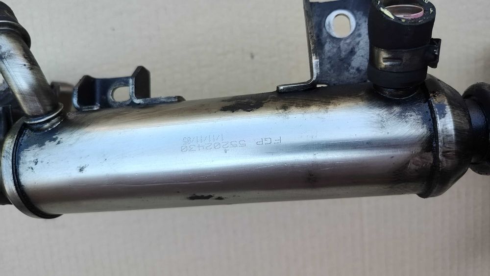 Chłodniczka Spalin EGR Rurka Kpl Opel Vectra c Astra h SAAB  1.9 CDTI