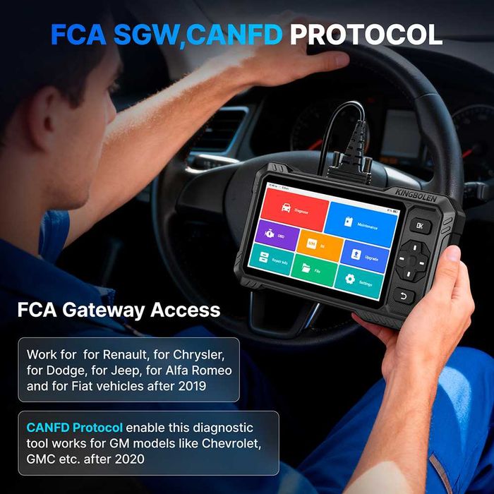 KINGBOLEN S6 Elite komputer skaner diagnostyczny Nowość 2025