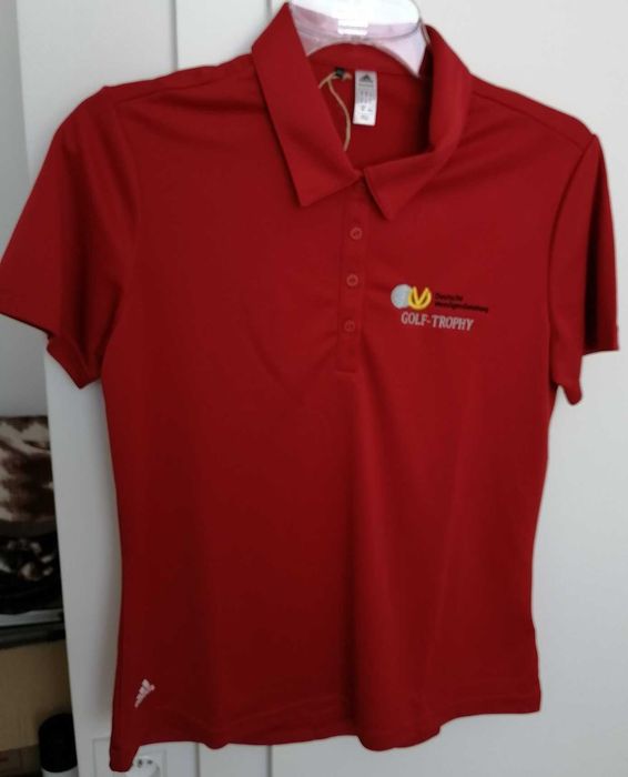 Koszulka polo do golfa marki Adidas, model: Primegreen.