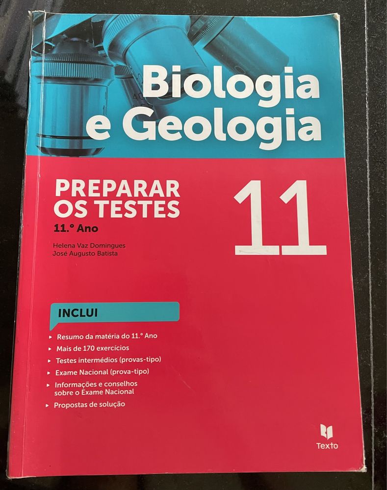 Livro de Preparação de Testes de Biologia e Geologia 11.º ano