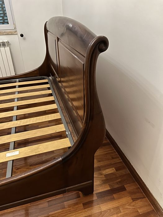 Estrutura de cama de madeira 2mx2m