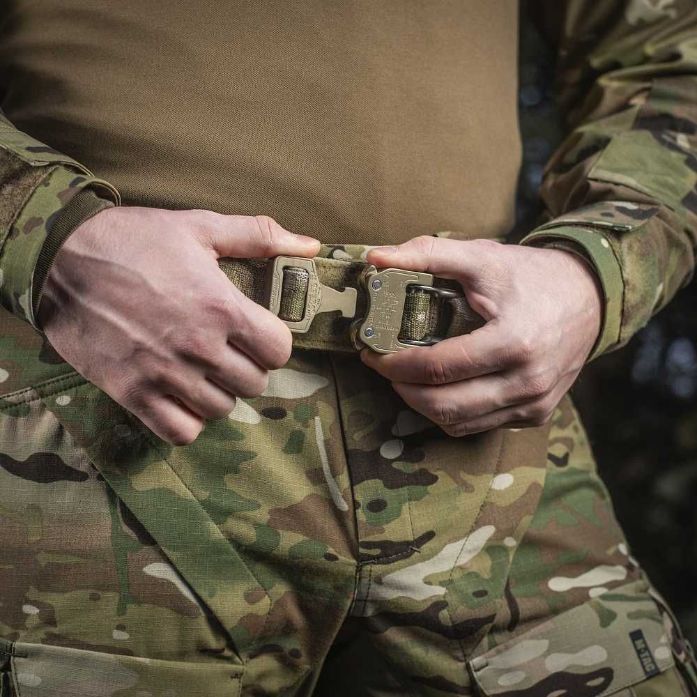 M-Tac ремінь Range Belt D-Ring Cobra Buckle Multicam