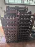 Estantes garrafas Vinho garrafeira