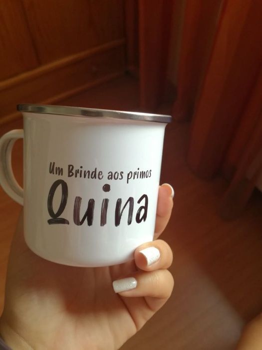 Caneca Esmalte Personalizada