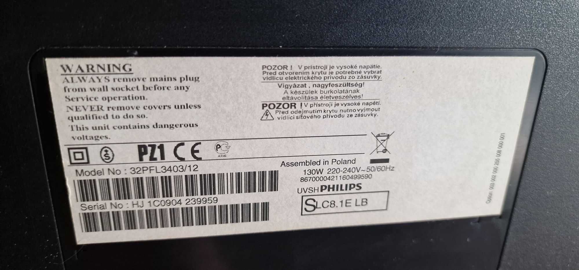 Telewizor Philips Stan bardzo dobry