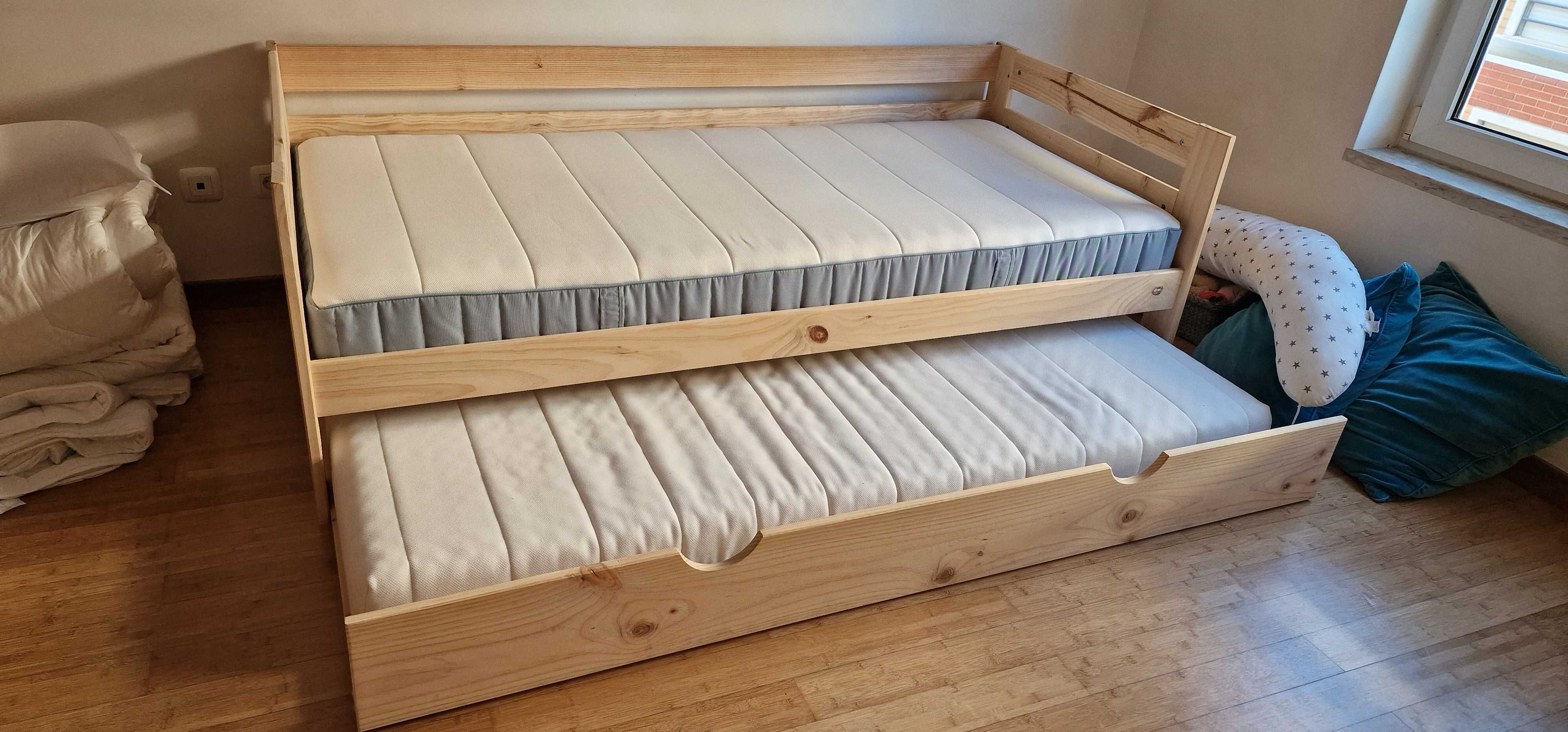 Cama com gaveta LUFE 90X200
