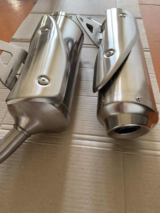 Triumph street triple 675 2012 выхлоп, фары, паук