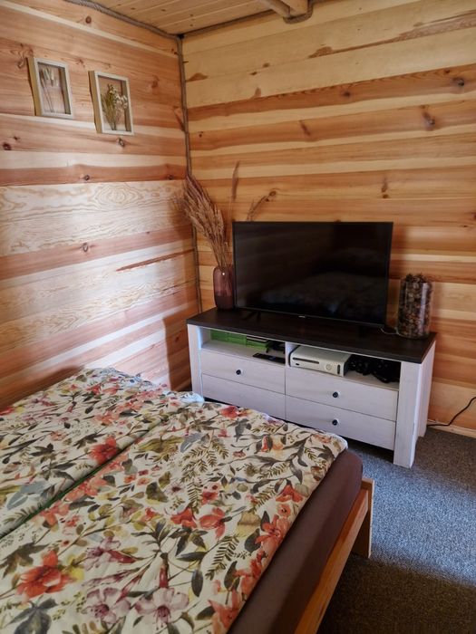 "Zaplecze Lasu" Domki całoroczne z balią drewniane domki z jacuzzi