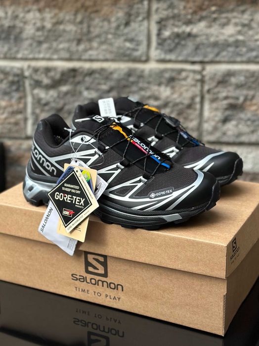 ‼️Кросівки Salomon XT-6 Gore-Tex Black Silver