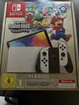 Nintendo Switch oled bialu +super mario bros