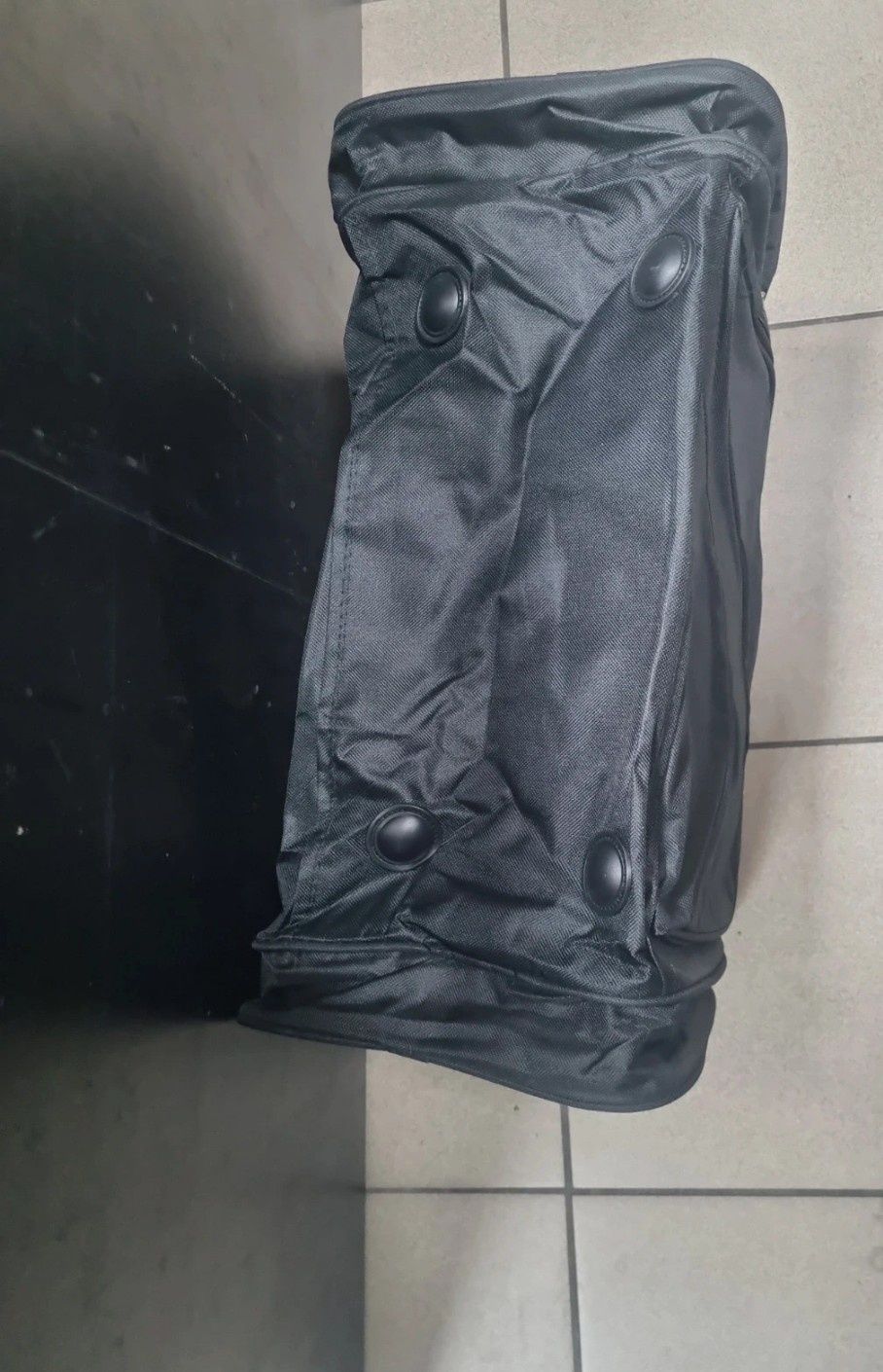 Czarna duża XXL Torba podróżna 120 litr