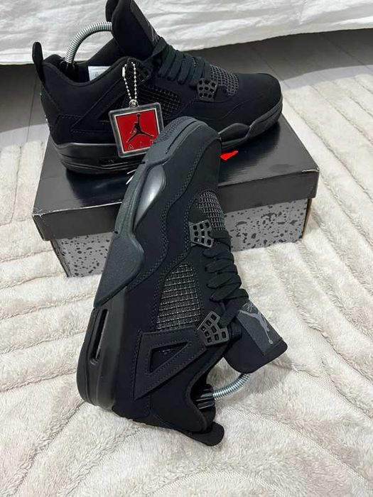 Buty meskie Mokasyny Jordan_4_Retro_Black_Cat R.45