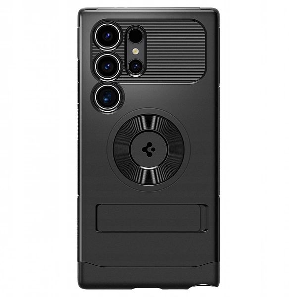 Plecki Spigen Samsung Galaxy S24 Ultra Czarny - Wytrzymałe Etui