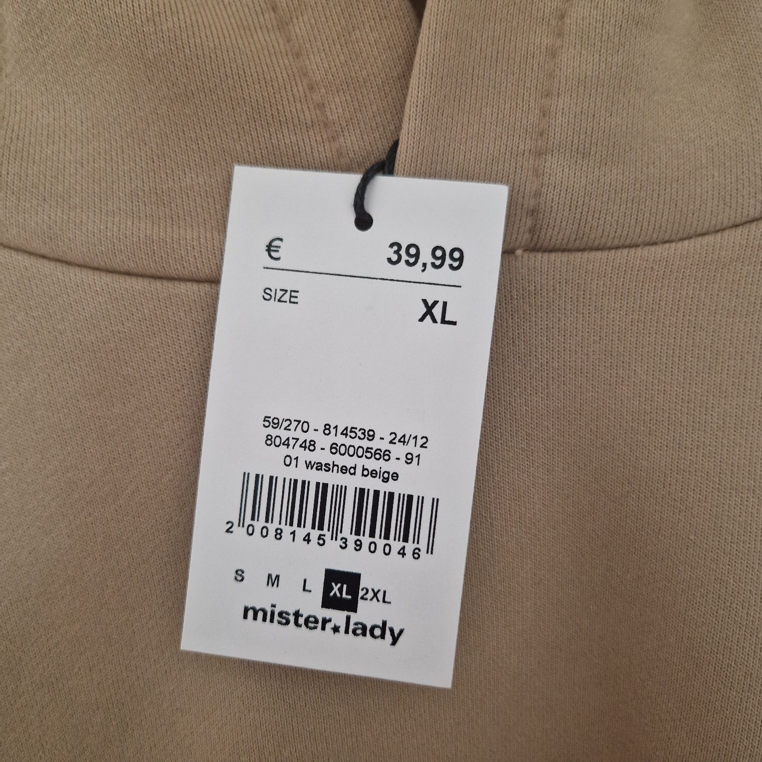 Bluza męska z kapturem XL