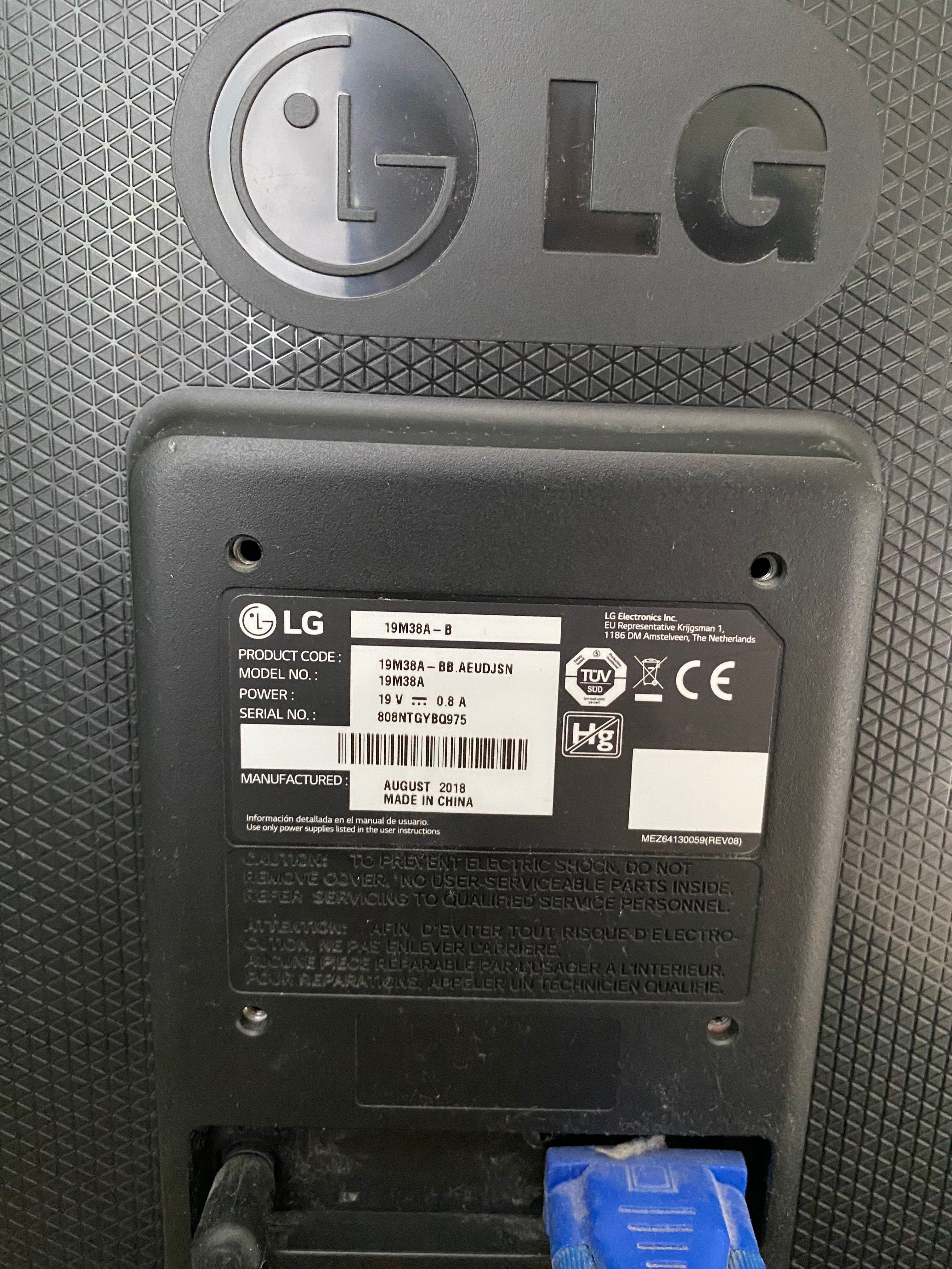 Monitor LG 19M38A 19”