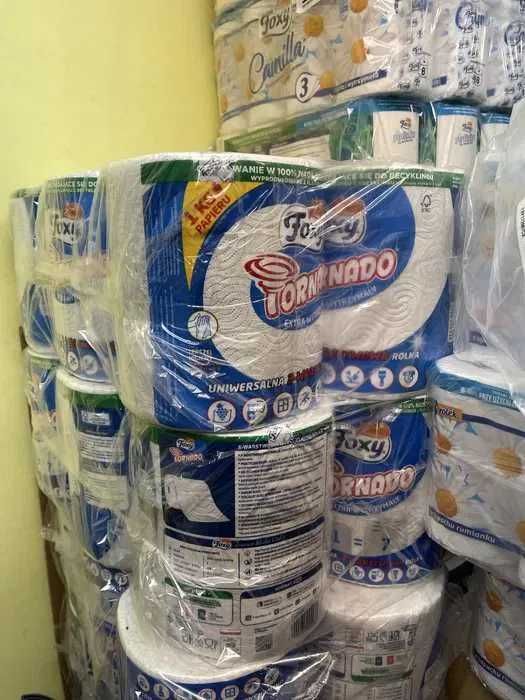 Foxy Tornado 6 rolek ręcznik kuchenny papierowy 3-warstwowy