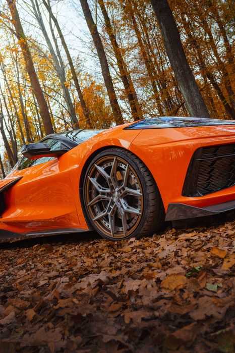 Wynajem samochodu Chevrolet Corvette C8 do teledysku filmu event sesji