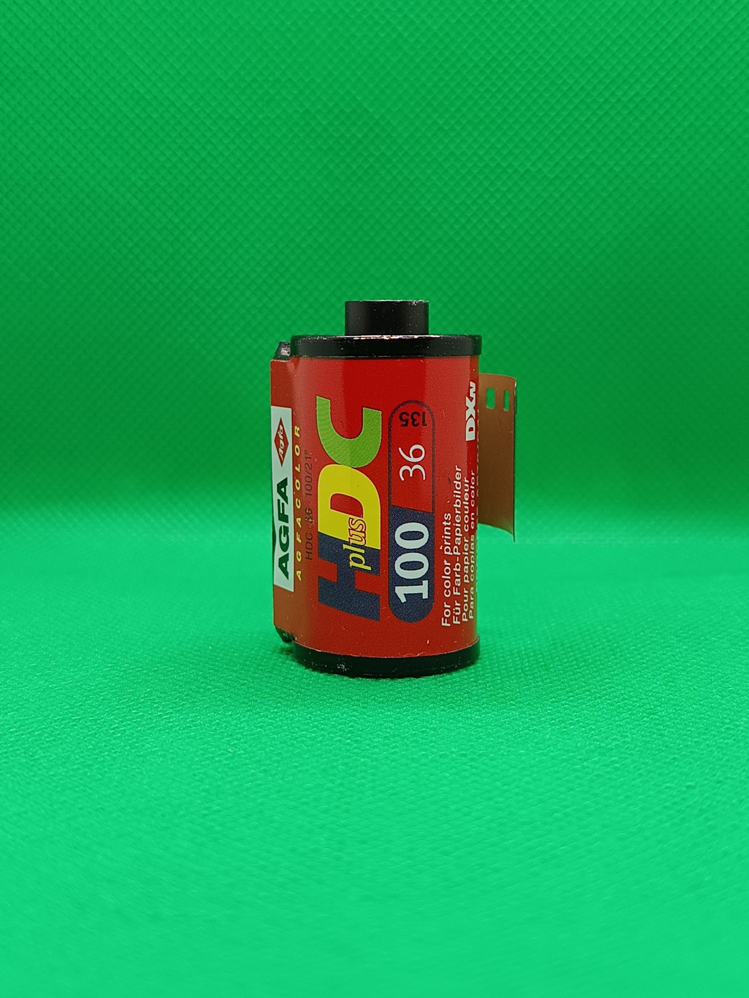 Rolo fotográfico Agfa Agfacolor HDC Plus 100 (35mm)