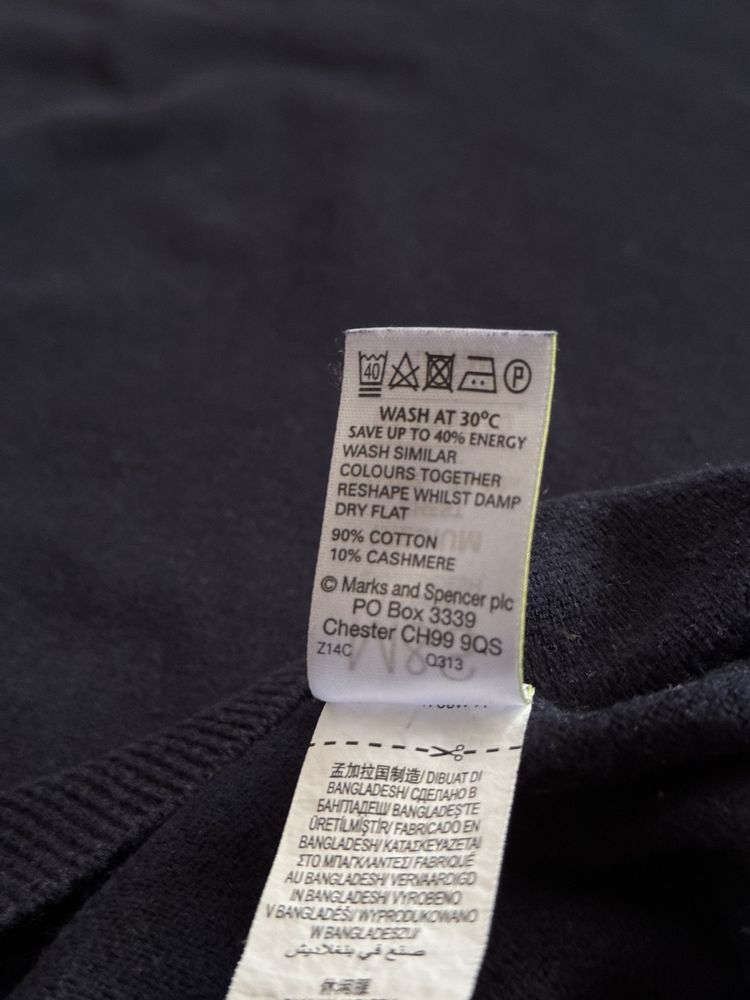 Granatowy sweter Collezione (Marks and Spencer) rozmiar M