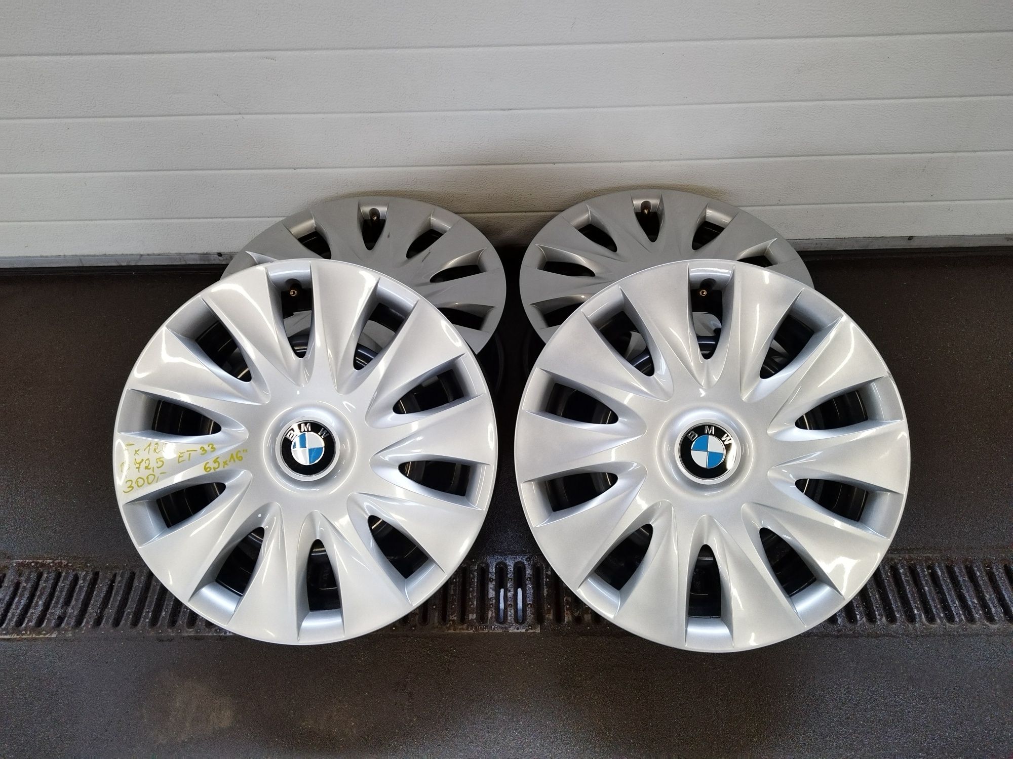 Felgi stalowe 16'' 5x120 BMW +kołpaki