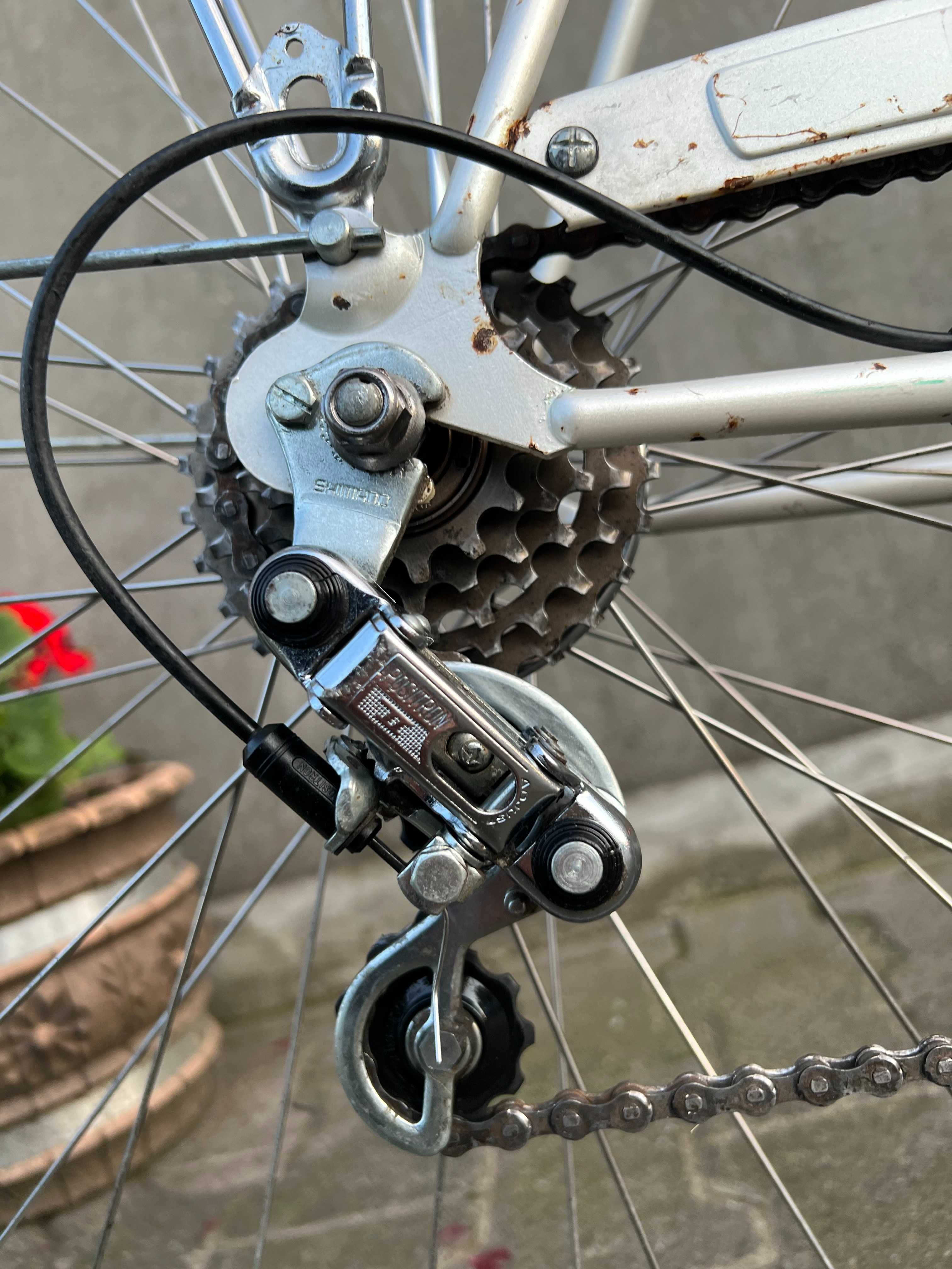 Rower Męski PEUGEOT Carbolite 28" 5 biegów Biały Turystyk Klasyk 1985r