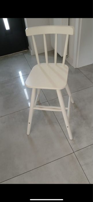 Krzeslo dla dzieici drewniane ikea Agam