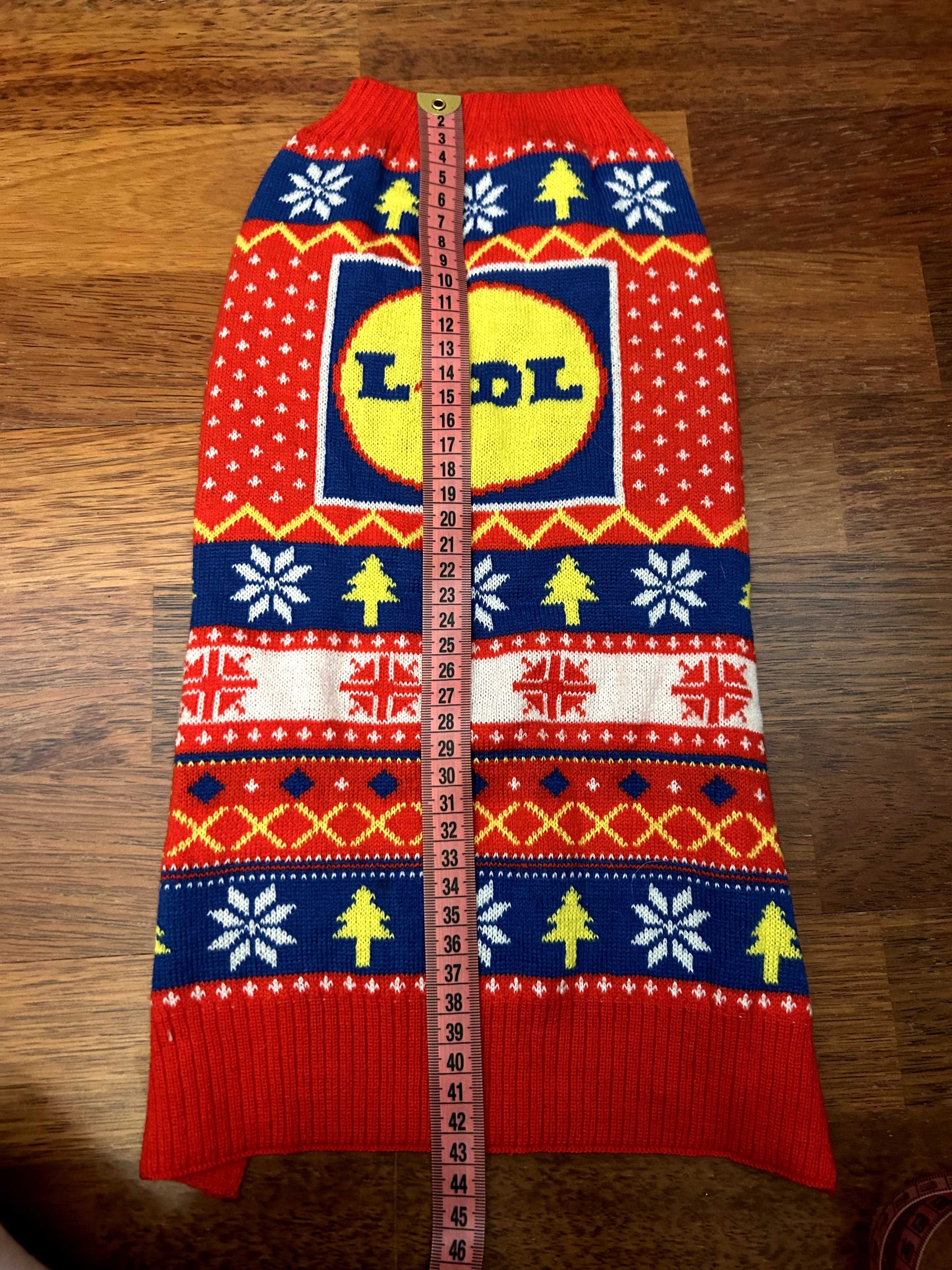 Sweter dla psa z motywem świątecznym Lidl