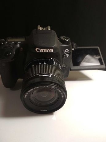 Canon 77d с обьективом kit 18-55