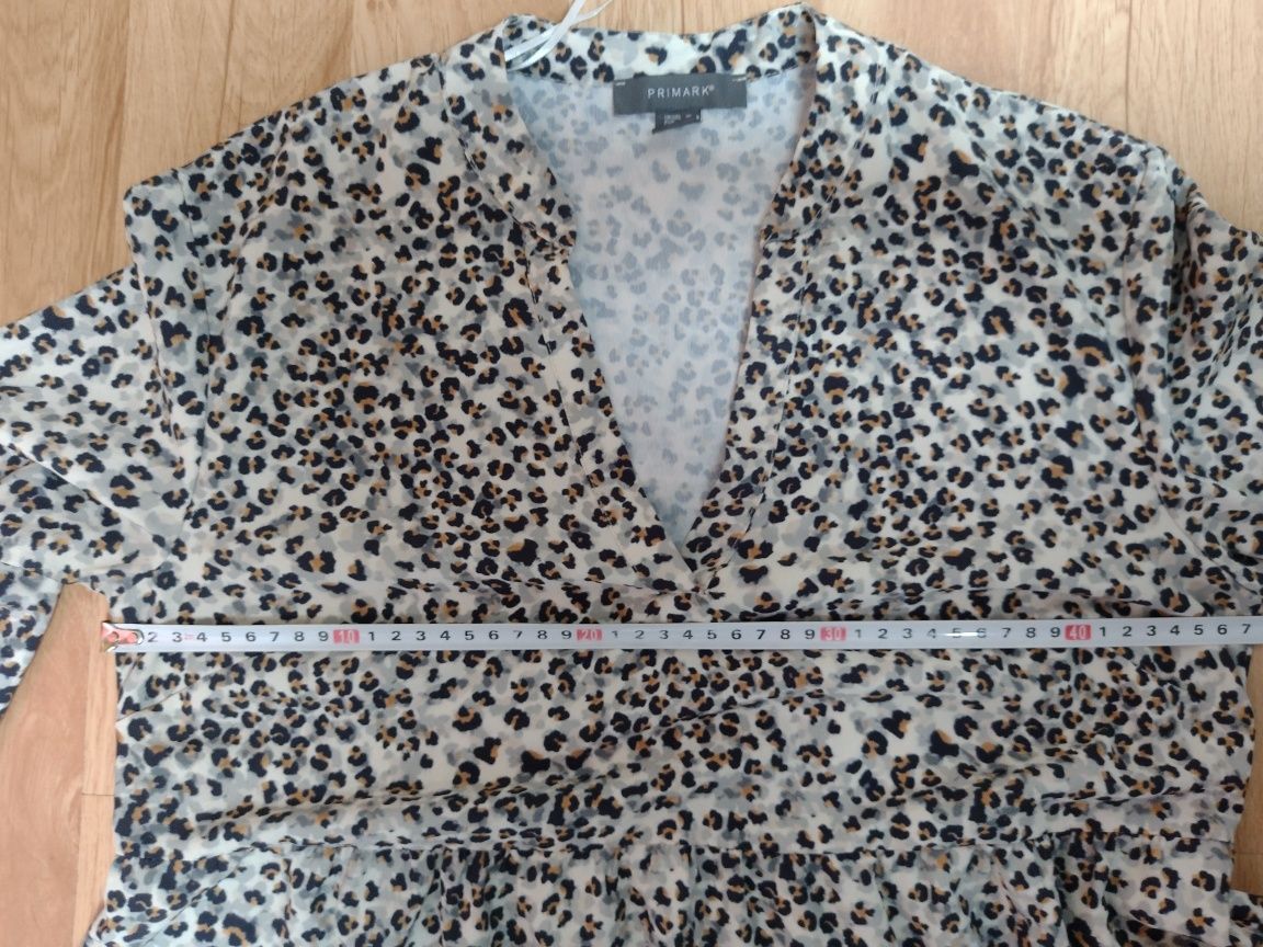 Sukienka w panterkę firmy Primark, rozmiar 38