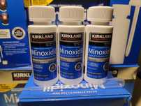 3X60ml Kirkland Minoxidil 5% força extra cabelo de homens calvície