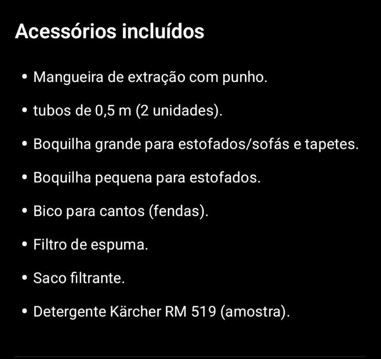 Vendo aspirador profissional