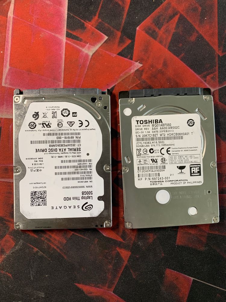 Жесткий диск HDD 2.5 TOSHIBA 500GB