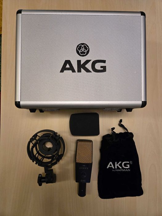 Mikrofon pojemnościowy Akg c414 XL II Stan idealny