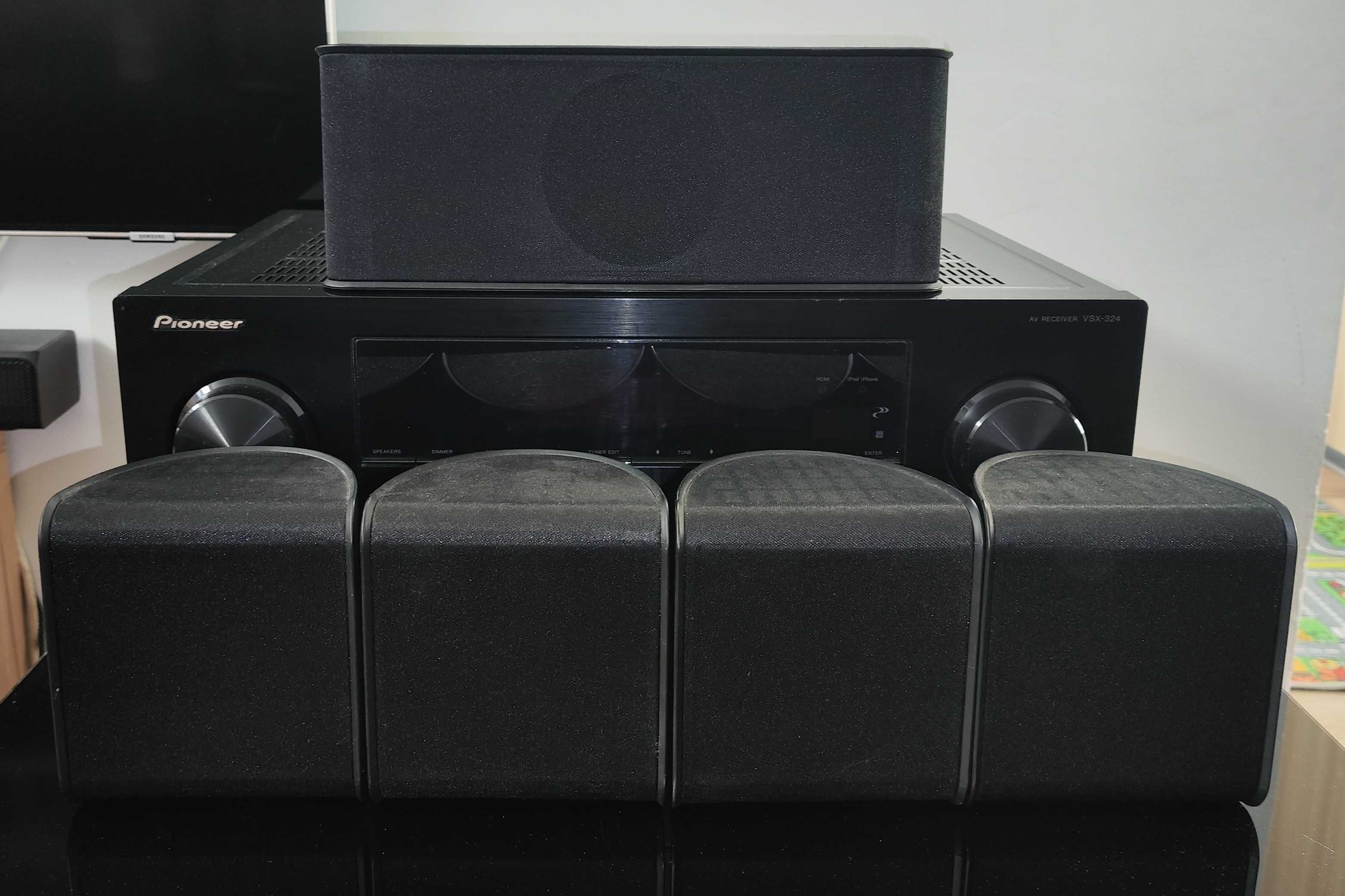Zestaw Głośników Amplituner Pioneer 5.1
