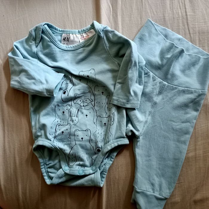 Zestaw body i getry h&m 56