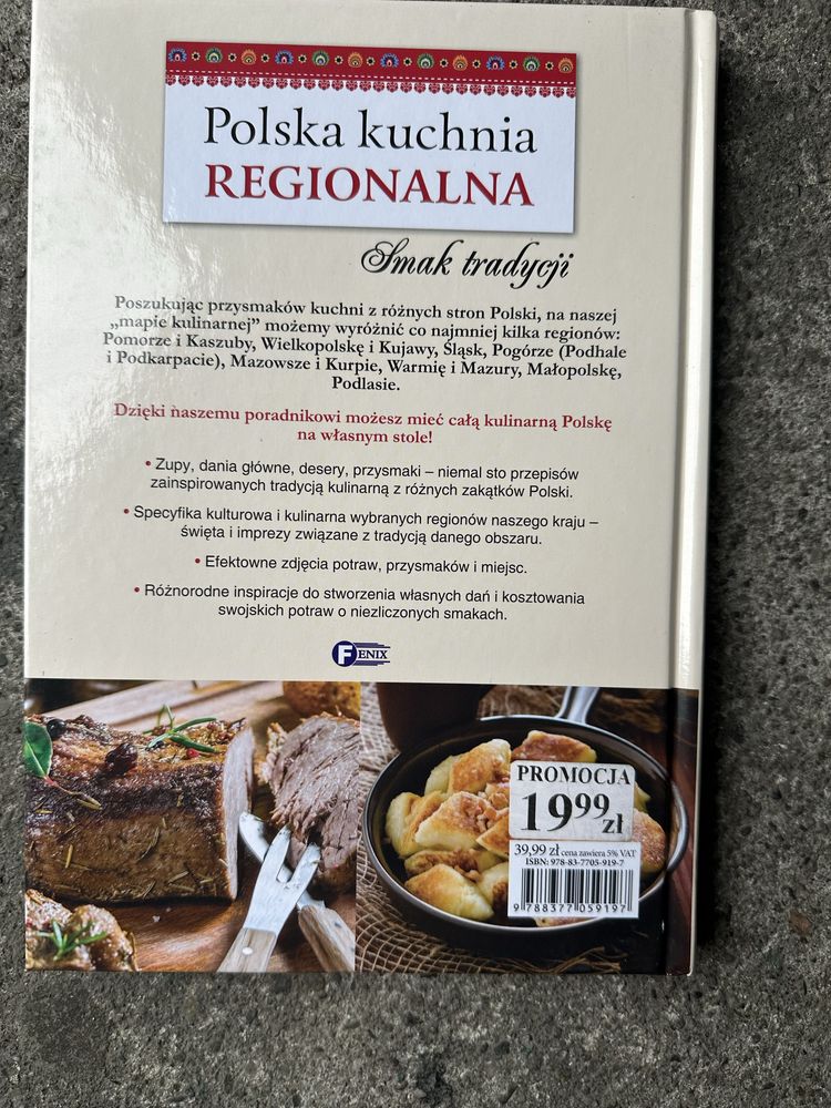 Książka kucharska „Polska kuchnia regionalna”