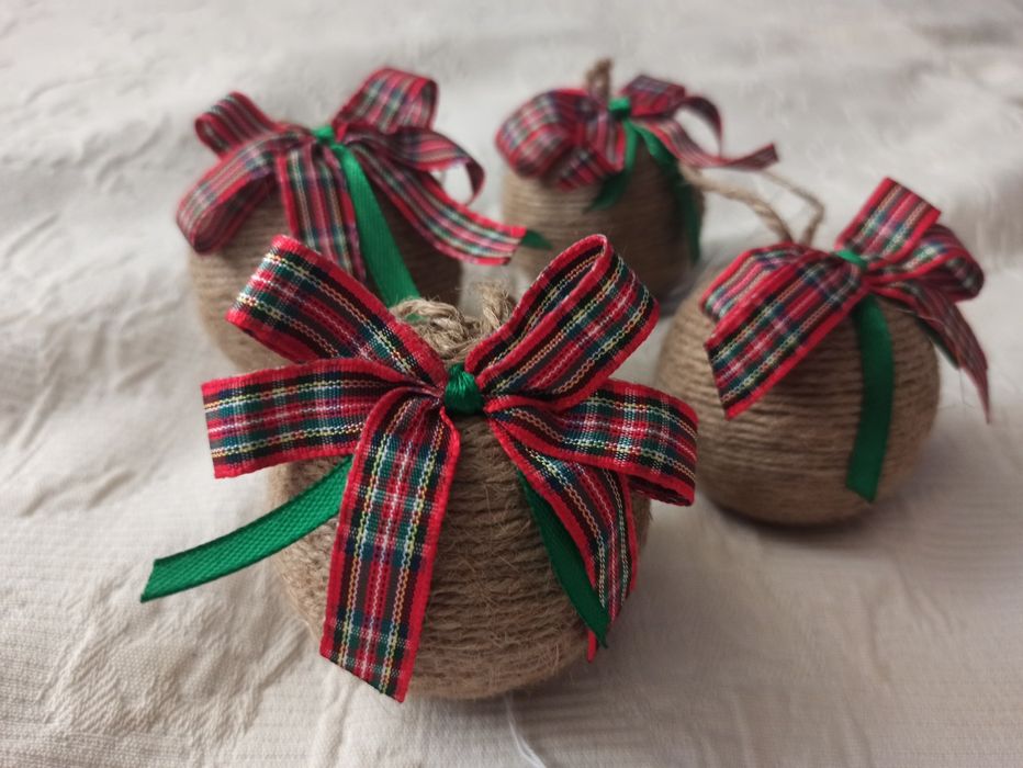 Bombki choinkowe Handmade ręcznie robione