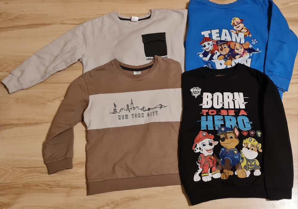 Bluza chłopięca 4 szt