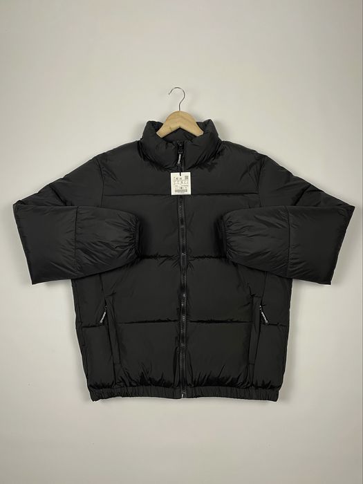 Куртка Pull&Bear Puffer Jacket (L) чорна чоловіча пуховик