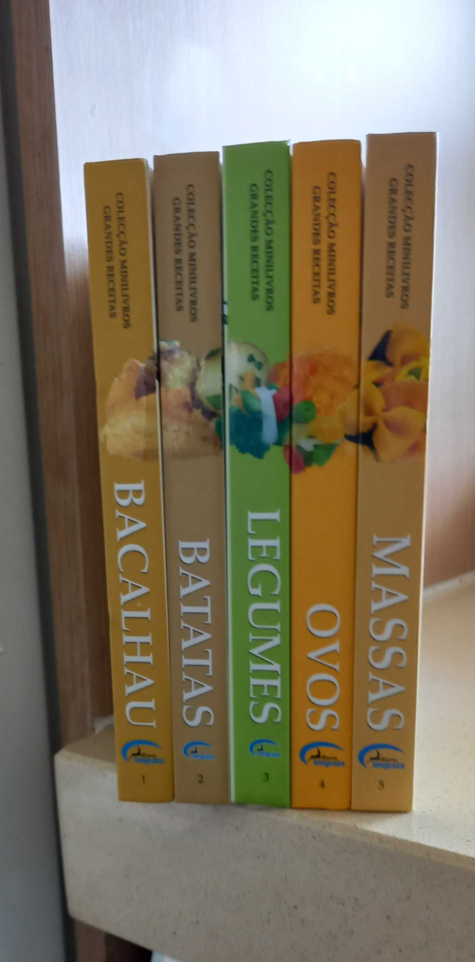 Livros de culinária e medicinais