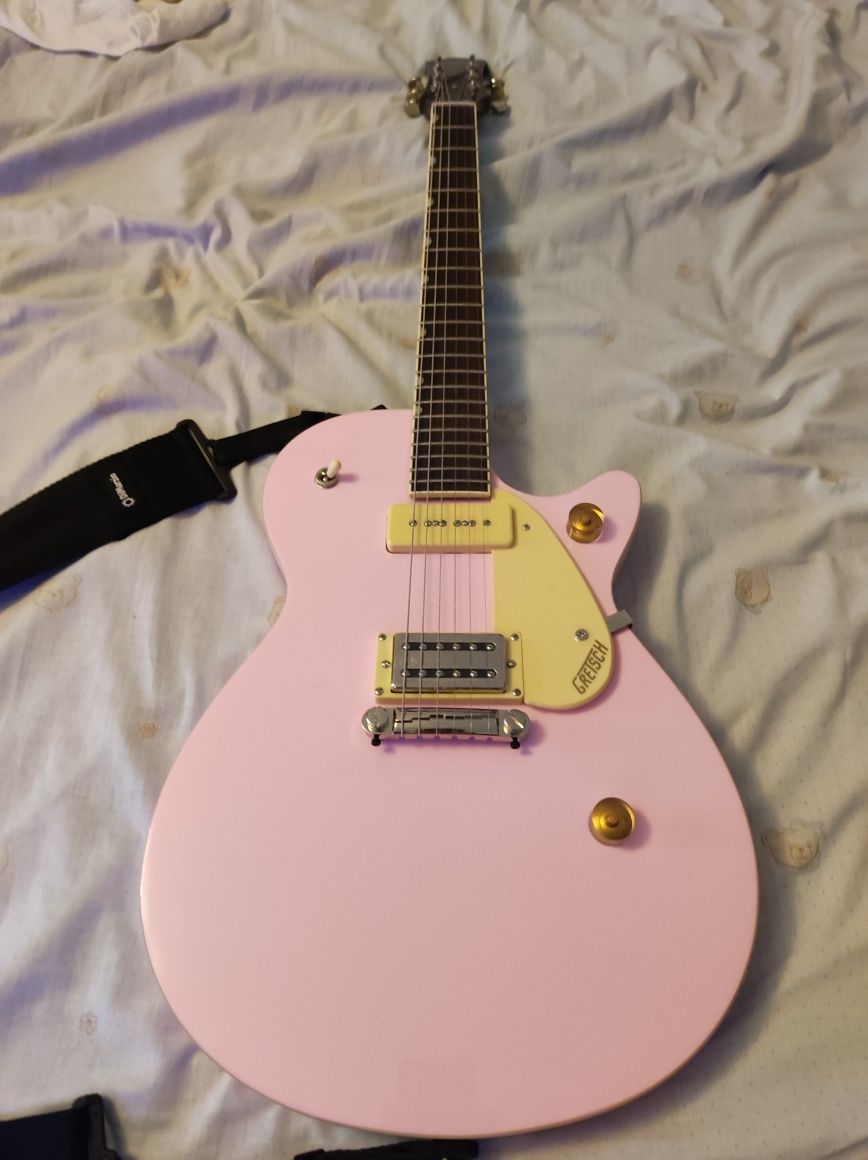 Guitarra Gretsch G2215-P90 Streamliner Junior Jet Club Pink Les Paul