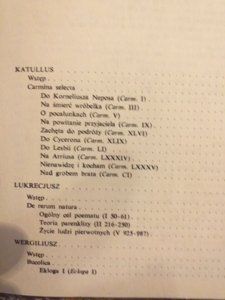 Jan Wikarjak Poetae Latini PWN 1981