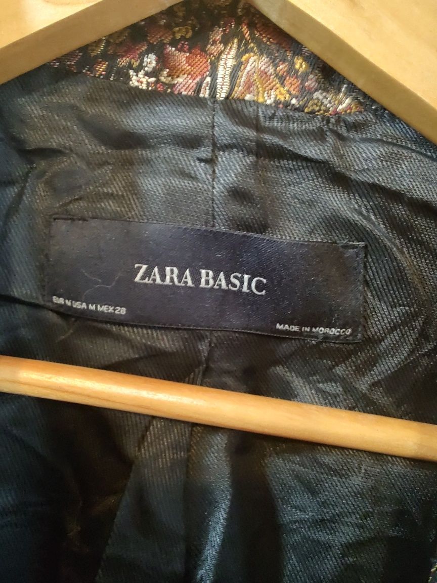 Żakiet damski żakardowy  Zara Basic